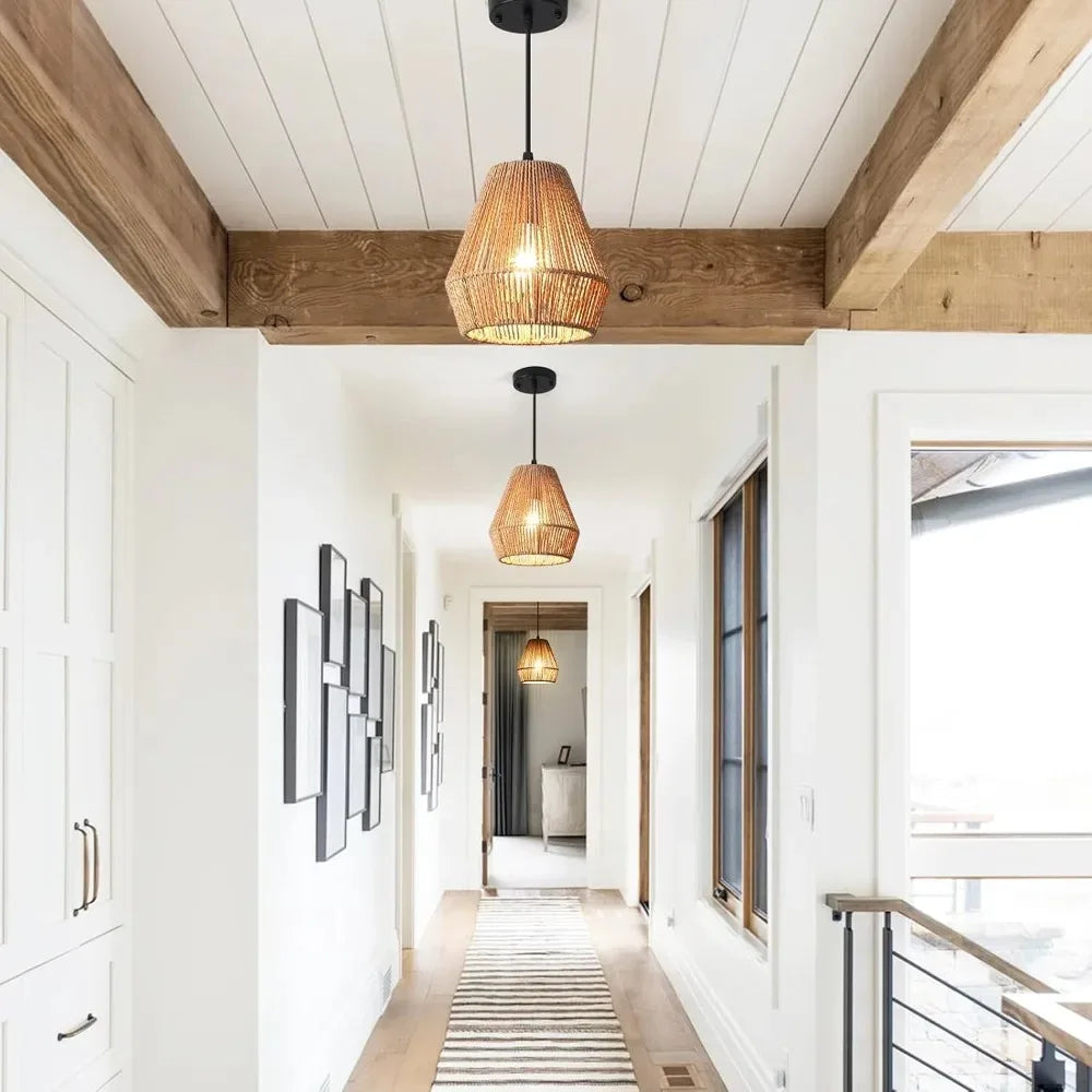 Boho Glass Pendant Ceiling Light