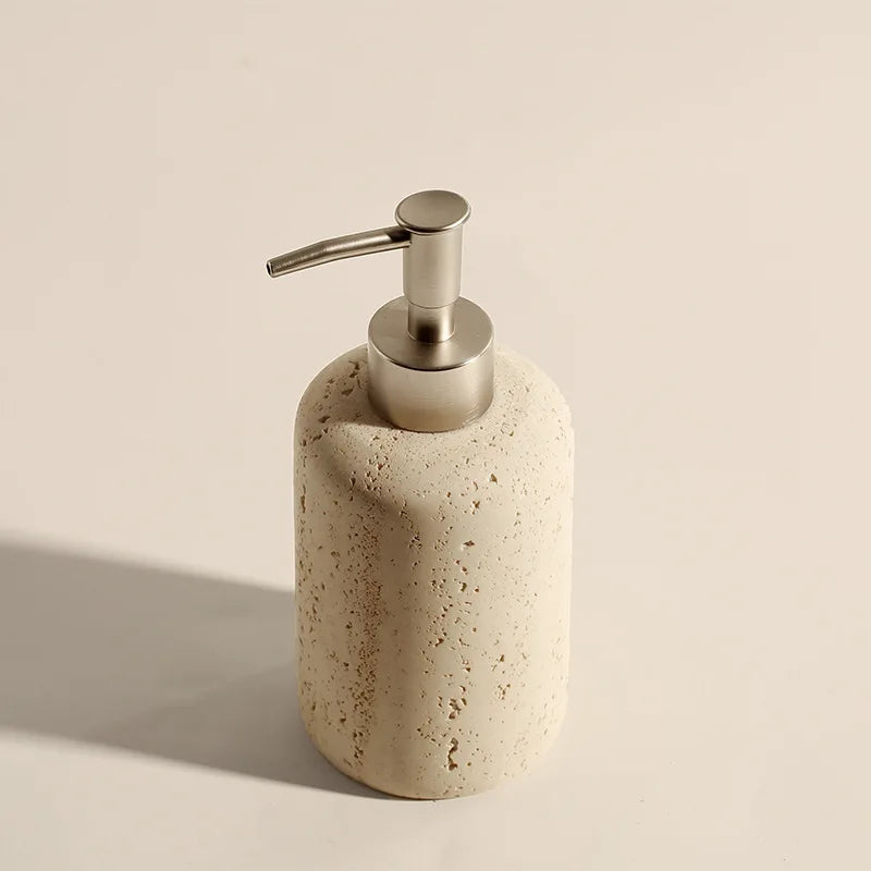 Travertine Bathroom Accessories Set 4 Piece