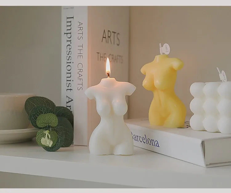 Aesthetic Aromatherapy Candle – Photo Prop & Home Décor Accent