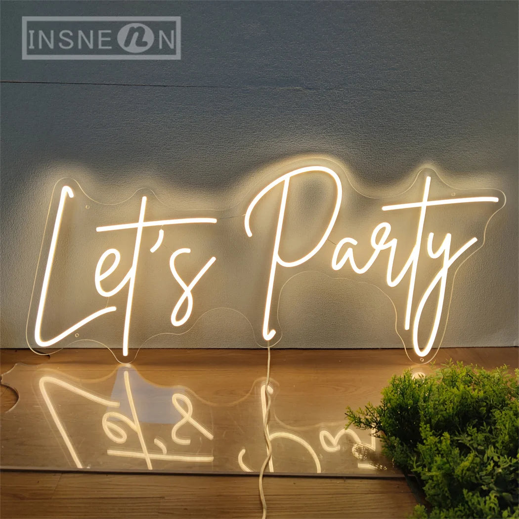 LED Neon Heart Party Wall Light