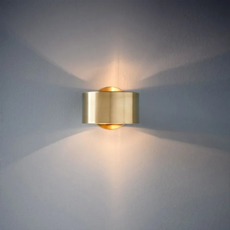Aura Gold Adjustable Wall Sconce — Modern Picture Light