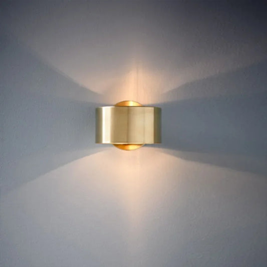 Aura Gold Adjustable Wall Sconce — Modern Picture Light