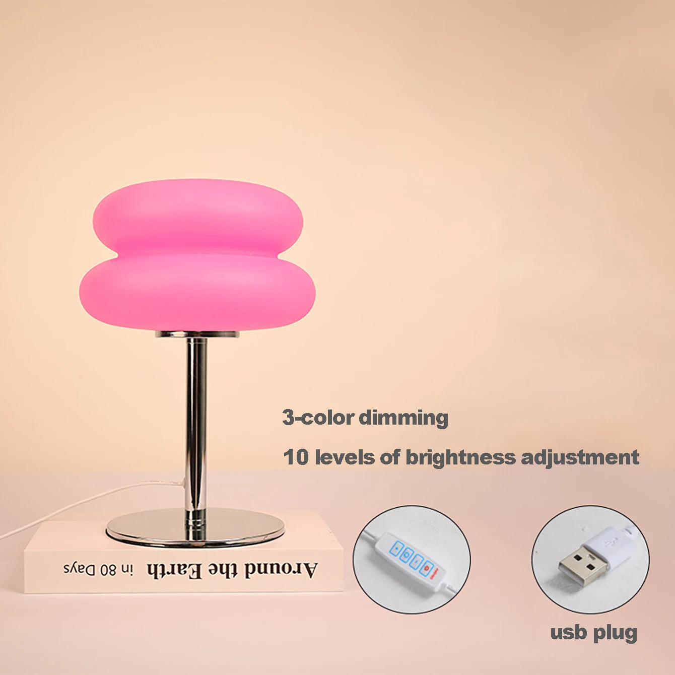 Mushroom Glow Lamp — Soft Warm Bedside Light