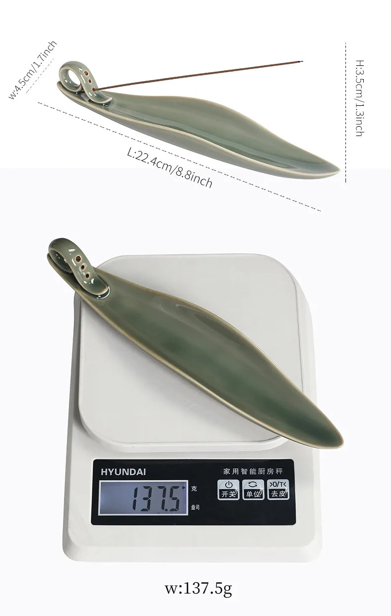 Celadon Glaze Ceremony Incense Holder