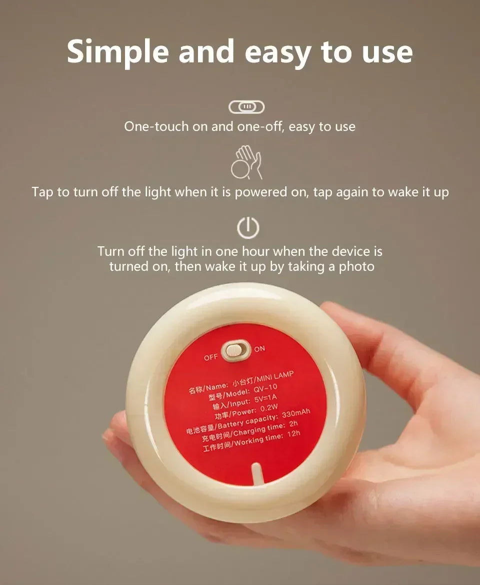 Mini Mushroom Sunset Night Lamp