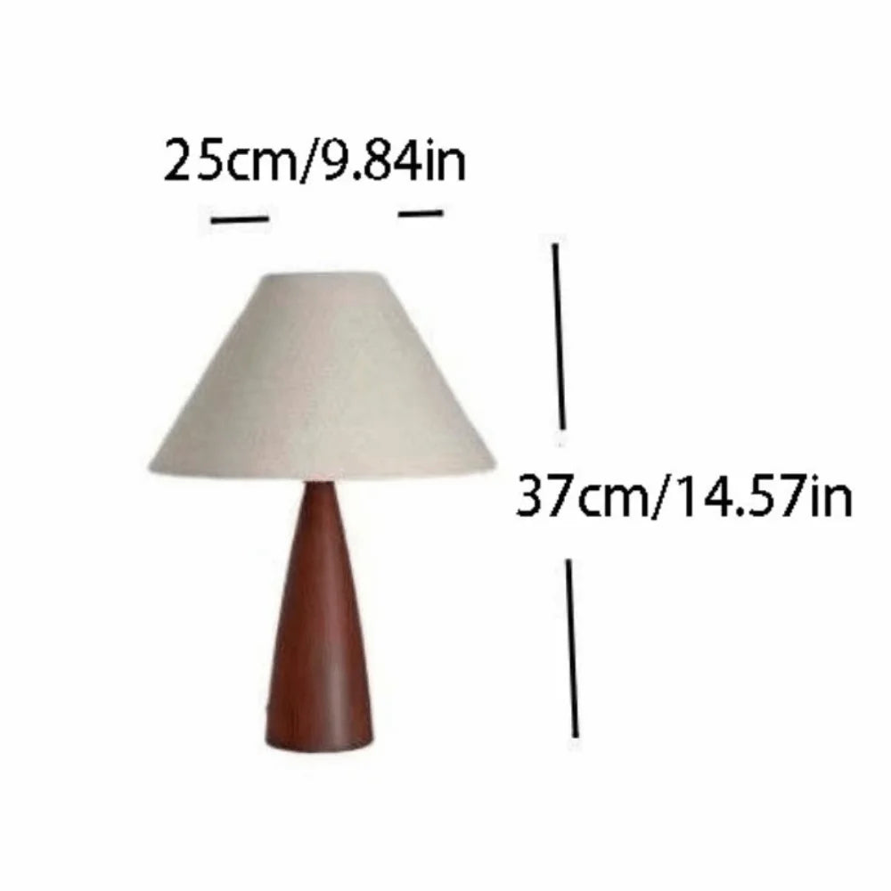 VintageGlow Fabric Lamp — Cozy Retro Atmosphere