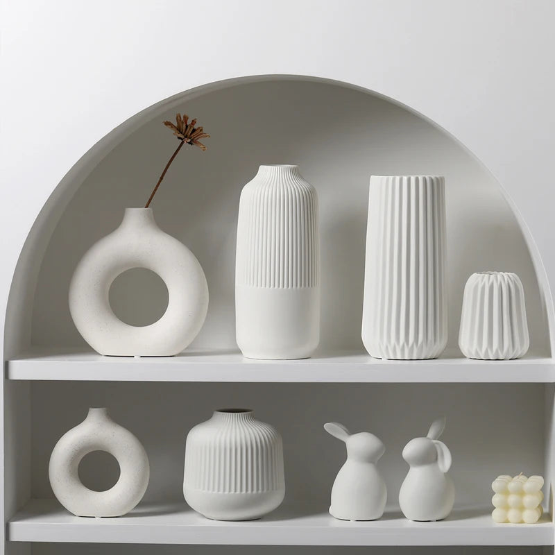 Minimal Ceramic Decorative Vase