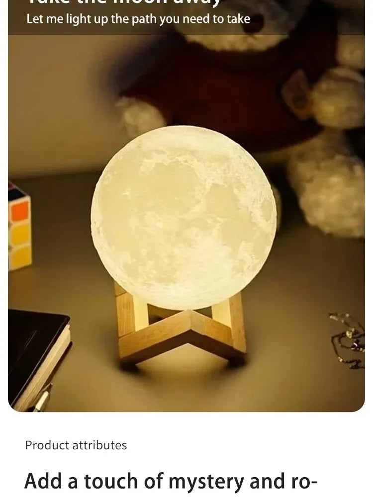 Crystal Galaxy Globe Lamp