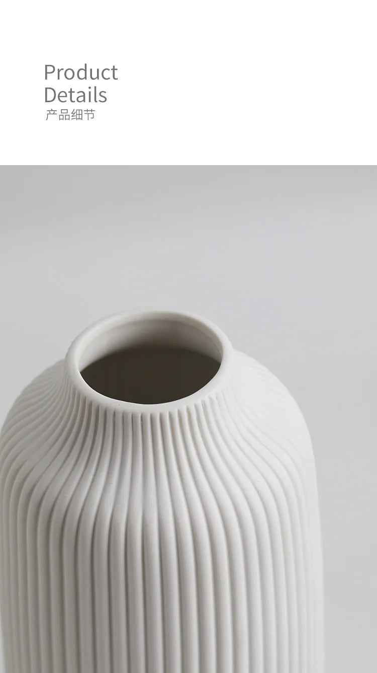 Minimal Ceramic Decorative Vase