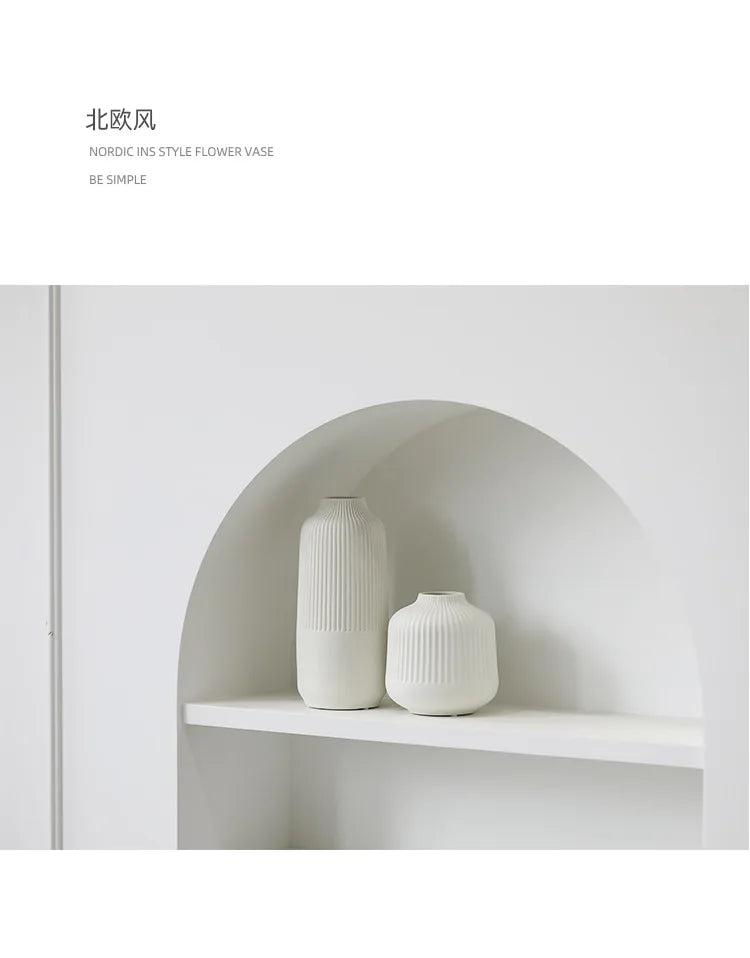 Minimal Ceramic Decorative Vase