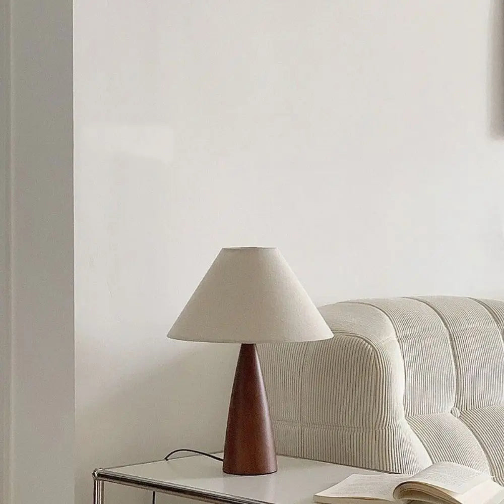 VintageGlow Fabric Lamp — Cozy Retro Atmosphere