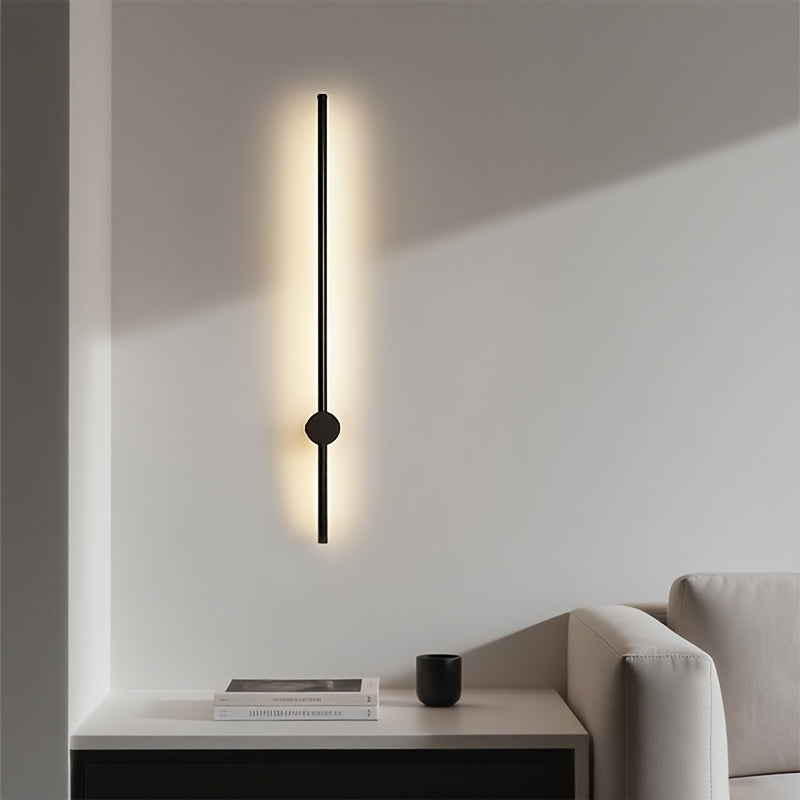 Modern Linear LED Wall Sconce | Adjustable Ambient Wall Light